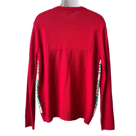 Imagin8 Nordic Reindeer Ugly Christmas Sweater Size XL - Picture 2 of 4